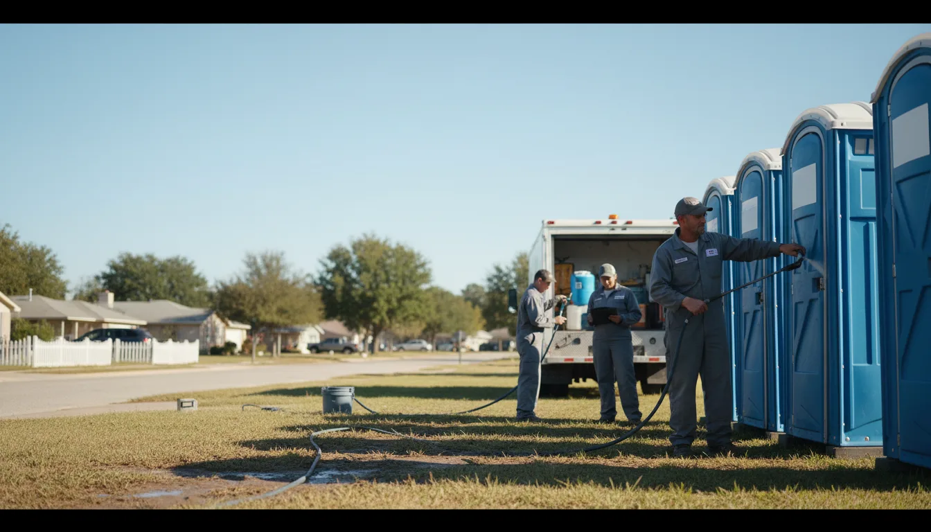 Long-Term Portable Toilet Rental in Chrisney, IN near me